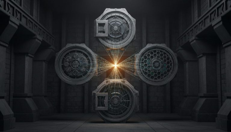 Multisig wallet security architecture in the Bitcoin ecosystem visualization